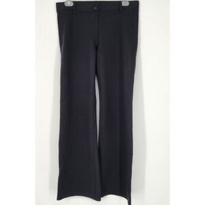 Betabrand Classic Dress Pant Yoga Pants Womens Medium Black Straight‎ Leg EUC